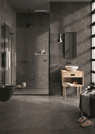 现代仿古砖 大板工装家装空间