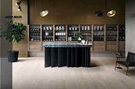 现代仿古砖 大板工装家装空间