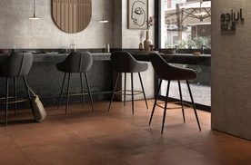 现代仿古砖 大板工装家装空间