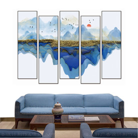 水墨画 组合装饰画 新中式