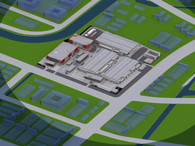 厂房鸟瞰模型源文件