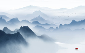 意境新上架山水画 TIF分层