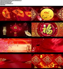 LED高清平安是福舞台背景配乐