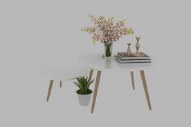 简约桌子3d模型