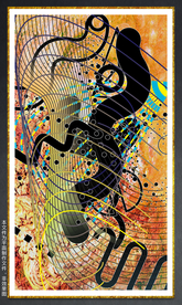 创意线条装饰画