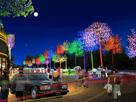 商业街灯光亮化