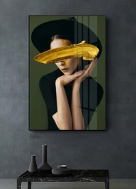 复古美女装饰画