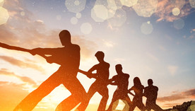 《撸起袖子加油干》歌曲舞台背