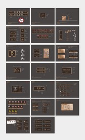 高端 豪宅黑金VI系统