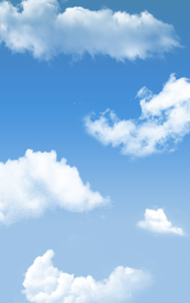 蓝天白云