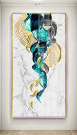 金鱼年轮装饰画