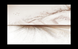 抽象电视背景墙