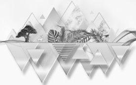 线条简欧 装饰画 TIF分层