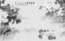 现代 爆款新山水画 TIF分层