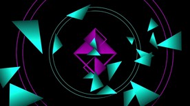 LED舞台灯光背景舞蹈几何线条