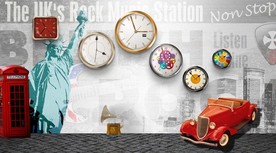 复古怀旧工装背景墙