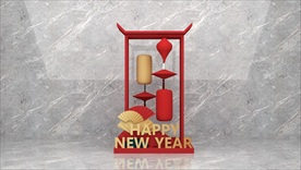 新春美陈 新年美陈