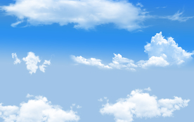 蓝天白云
