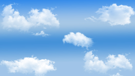 蓝天白云