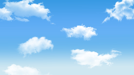 蓝天白云