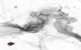 抽象新款山水新画 TIF分层