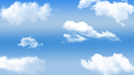 蓝天白云