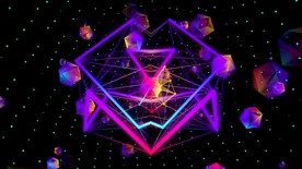 LED舞台灯光背景舞蹈几何线条