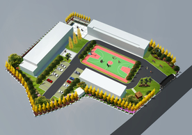 绿化景观设计鸟瞰图