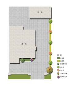 别墅庭院景观设计彩平图