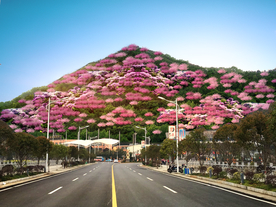 山体景观设计效果图