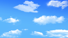 蓝天白云