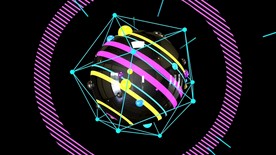 LED舞台灯光背景舞蹈几何线条