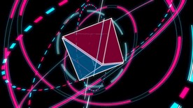 LED舞台灯光背景舞蹈几何线条