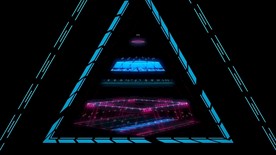 LED舞台灯光背景舞蹈几何线条