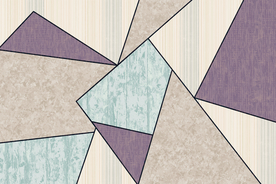 现代简约几何复古客厅卧室沙发背