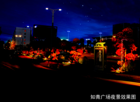 夜景效果图