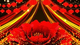 春节  晚会   舞台背景