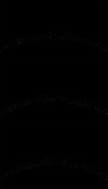 弧形唯美粒子点上升