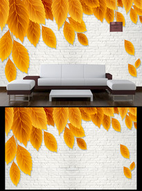 现代简约电视背景墙