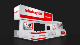 54平医疗展展台模型