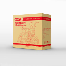 电动轮椅车包装设计
