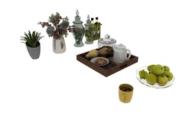 水果植物3d模型