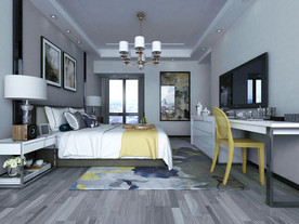 现代风格卧室3D模型