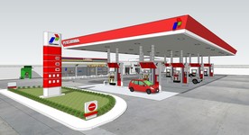 现代加油站