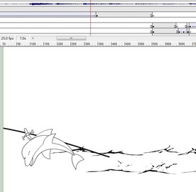 小鸟拯救海豚动画33秒