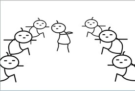 火柴人年会创意动画极搞笑可改