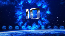 大气10人手掌启动仪式AE模板