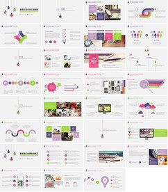 新型创意PPT整套模板下载