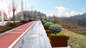 道路景观设计效果图