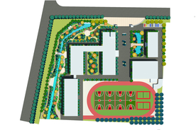 校园景观设计平面图